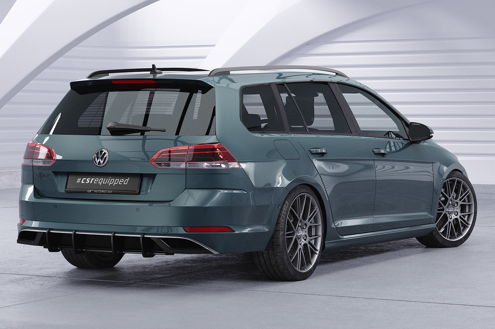 CSR Racing Diffusor | Heckansatz für VW Golf 7 (Typ AU) Variant HA354