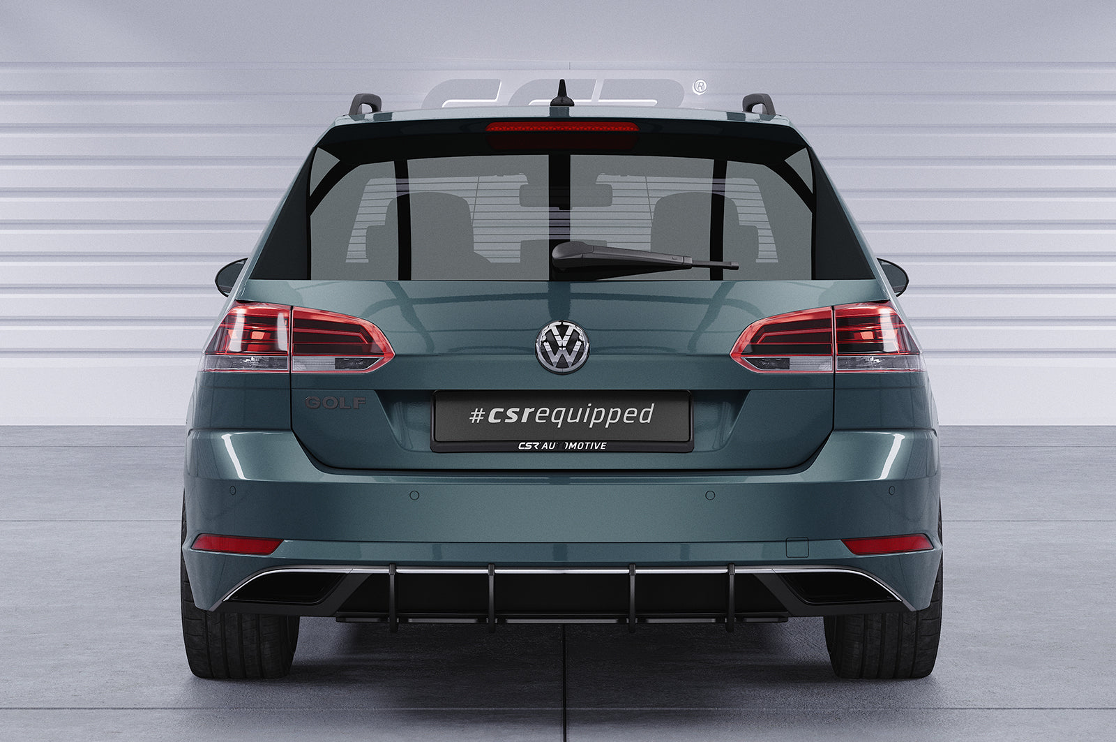 CSR Racing Diffusor | Heckansatz für VW Golf 7 (Typ AU) Variant HA354