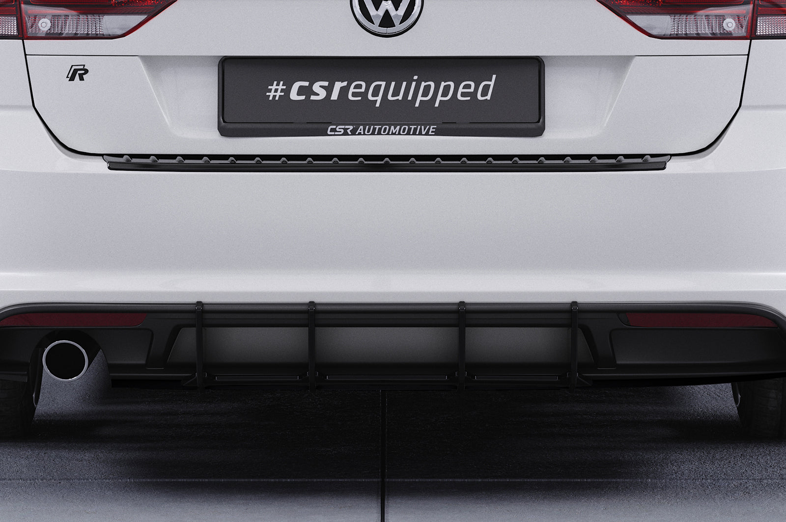 CSR Racing Diffusor | Heckansatz für VW Golf 7 (Typ AU) GTD Variant HA358