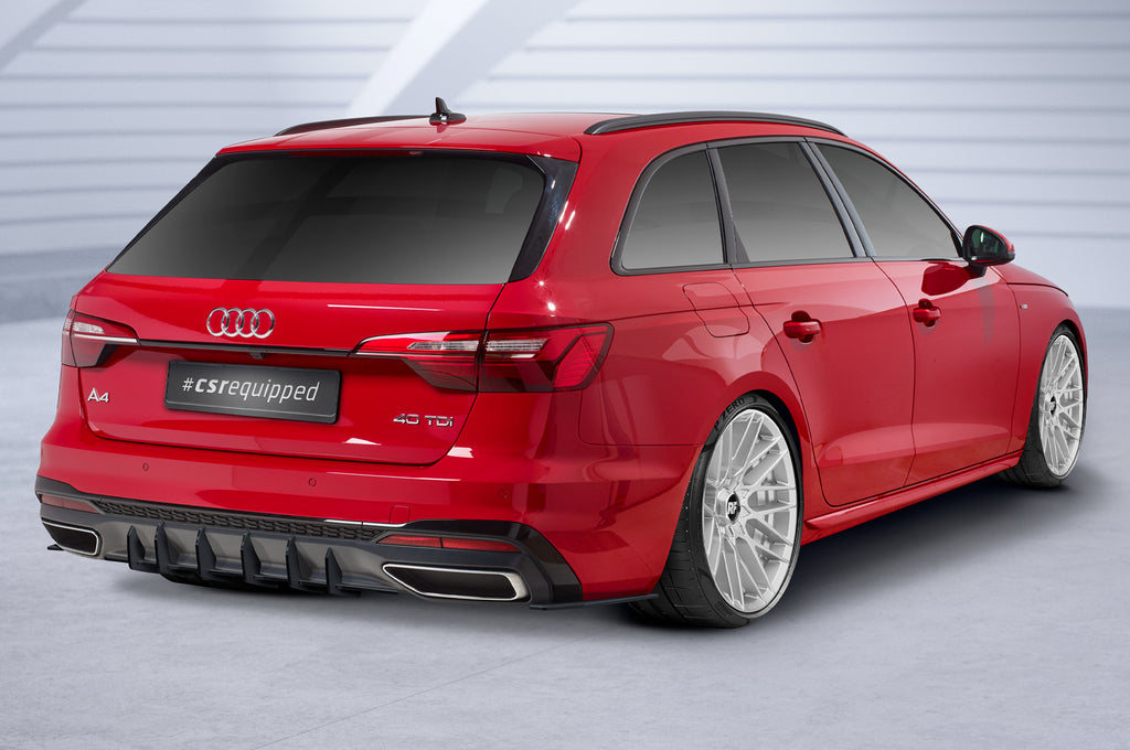 CSR Racing Diffusor | Heckansatz für Audi A4 B9 (Typ 8W) Avant S-Line HA366