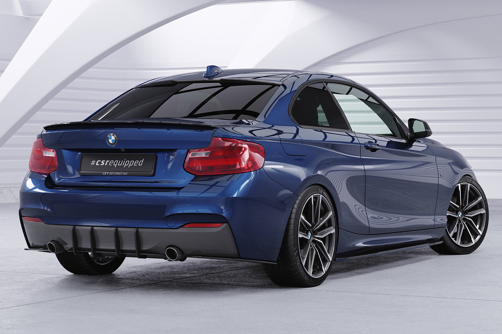 CSR Racing Diffusor | Heckansatz für BMW 2er F22/F23 M-Paket HA371