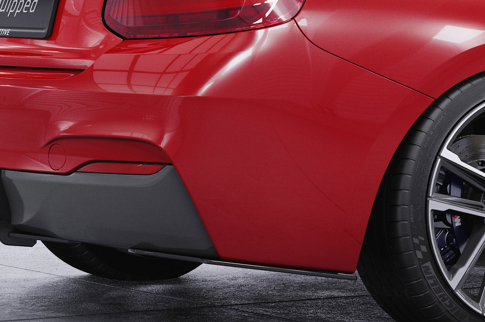 CSR Racing Diffusor | Heckansatz für BMW 2er F22/F23 M-Paket HA372