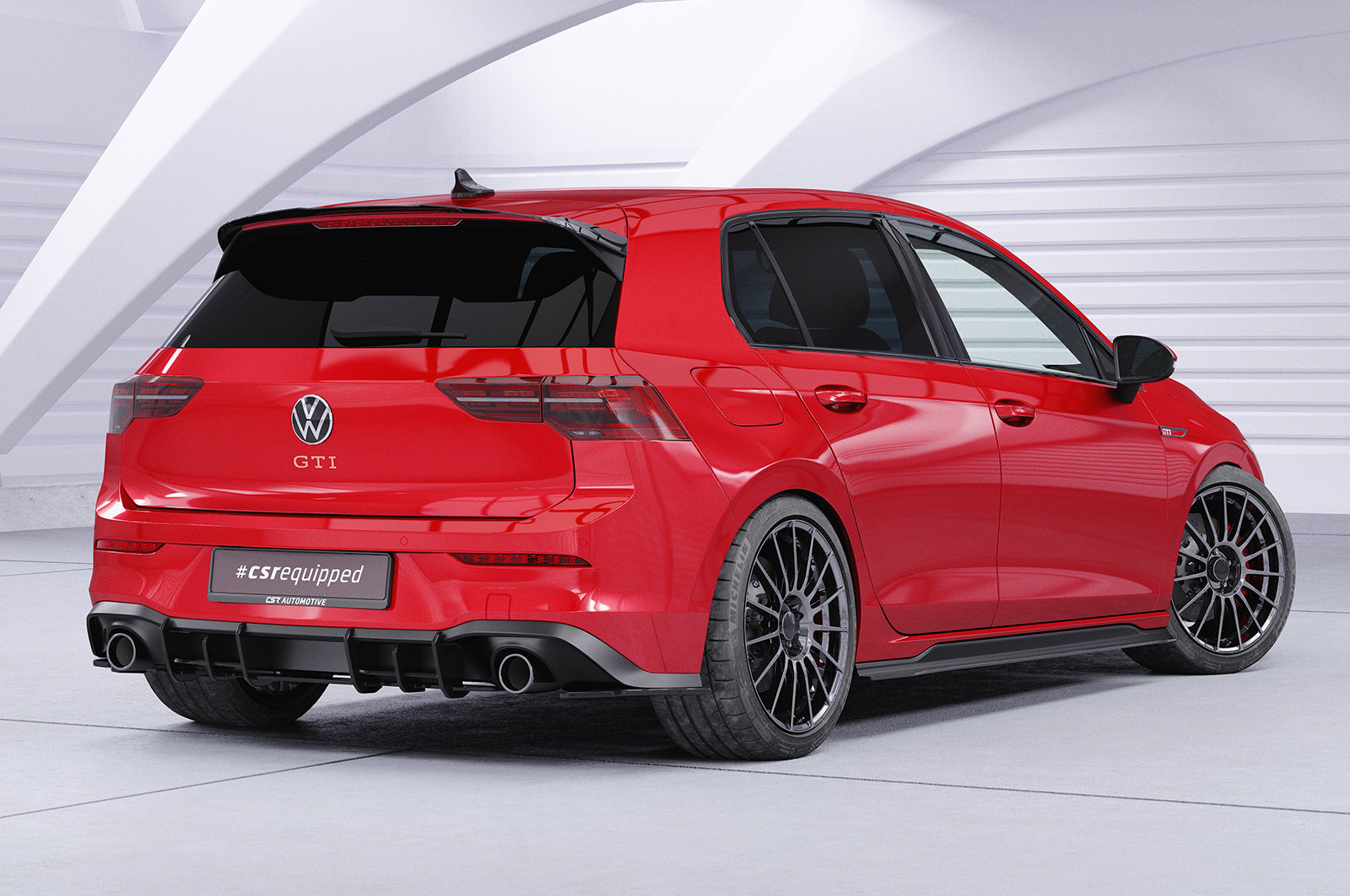 CSR Racing Diffusor | Heckansatz für VW Golf 8 GTI HA377