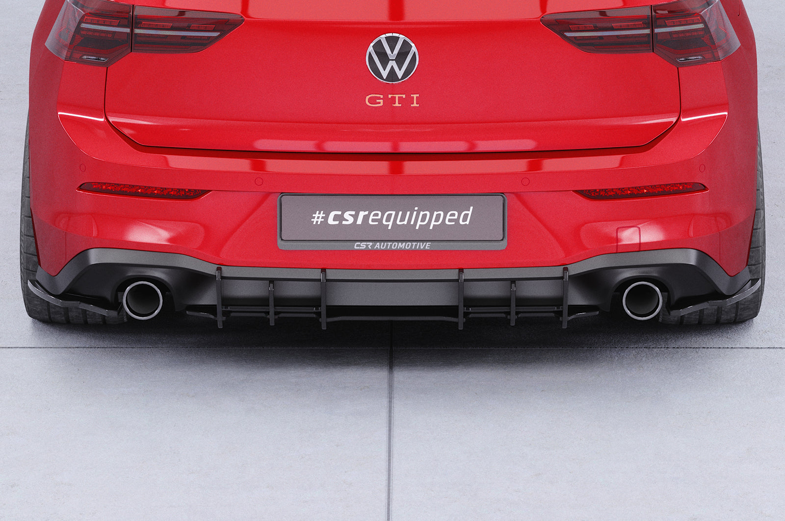 CSR Racing Diffusor | Heckansatz für VW Golf 8 GTI HA377