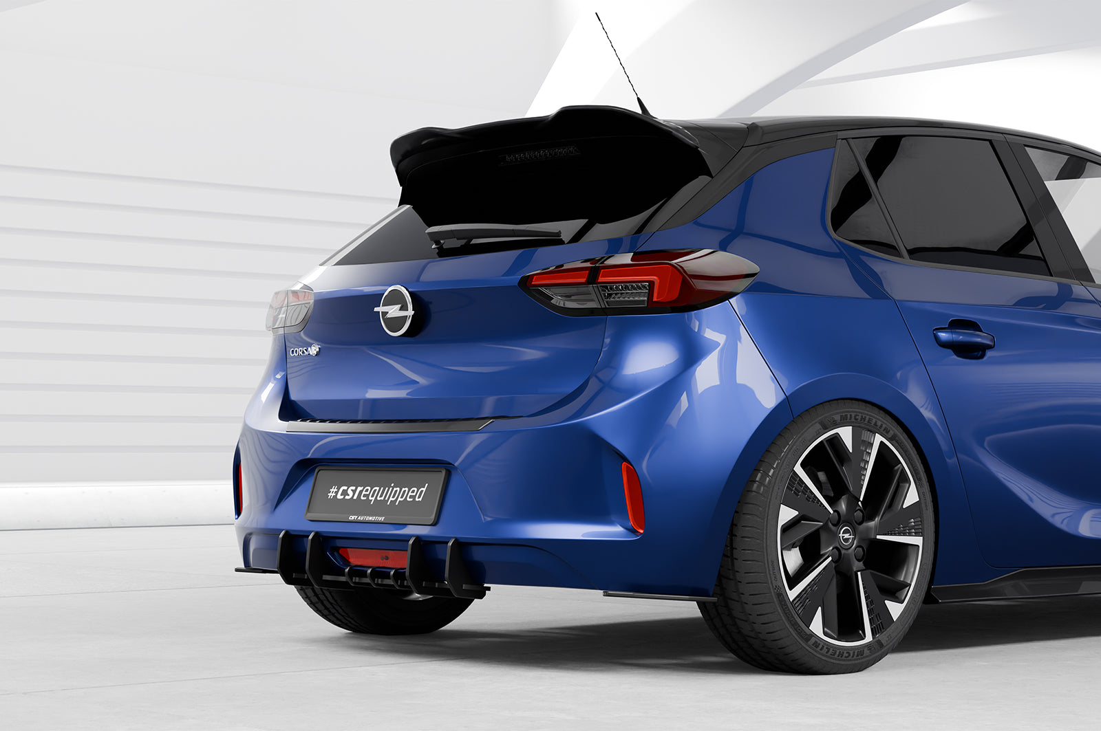 CSR Racing Diffusor | Heckansatz für Opel Corsa F HA378
