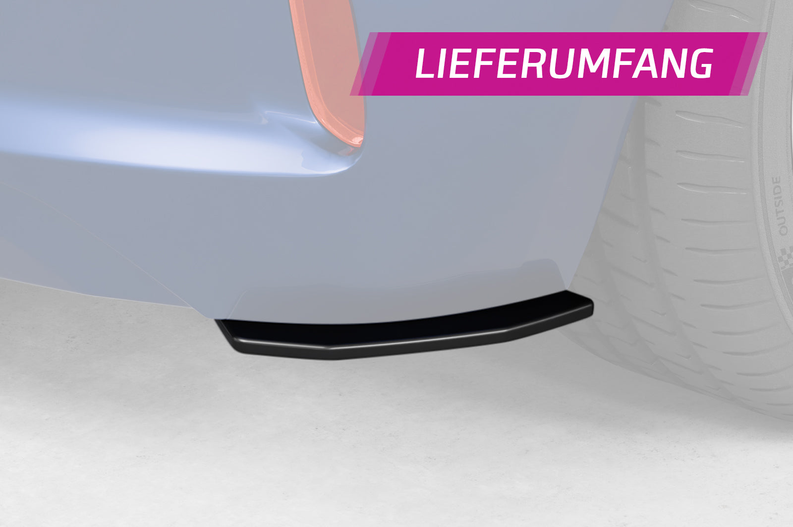 CSR Racing Diffusor | Heckansatz für Opel Corsa F HA378