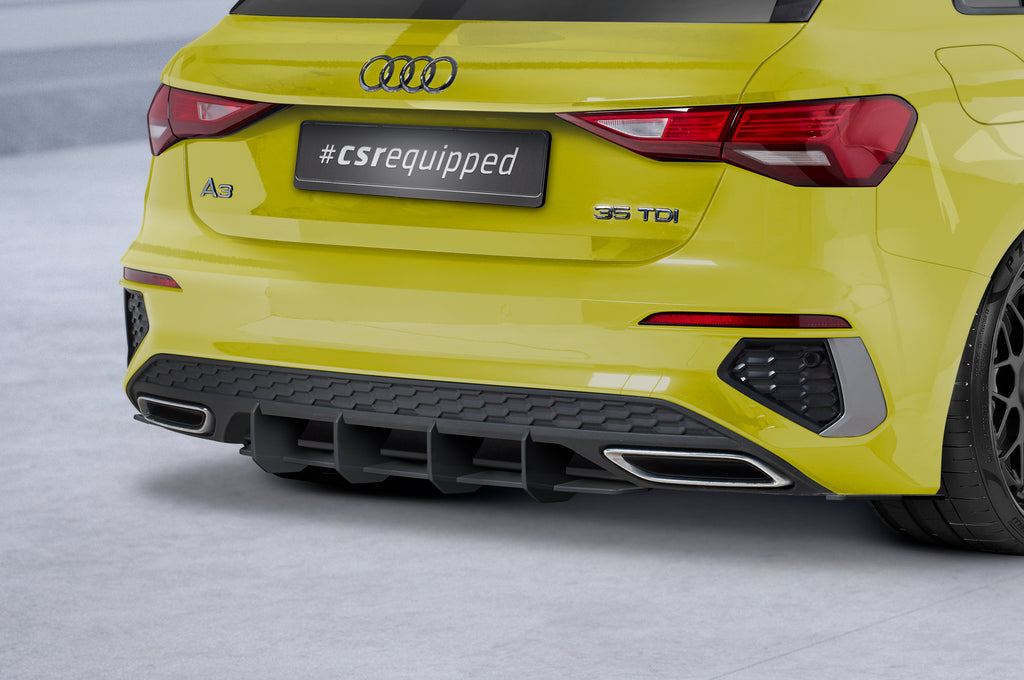 CSR Racing Diffusor | Heckansatz für Audi A3 8Y S-Line HA383