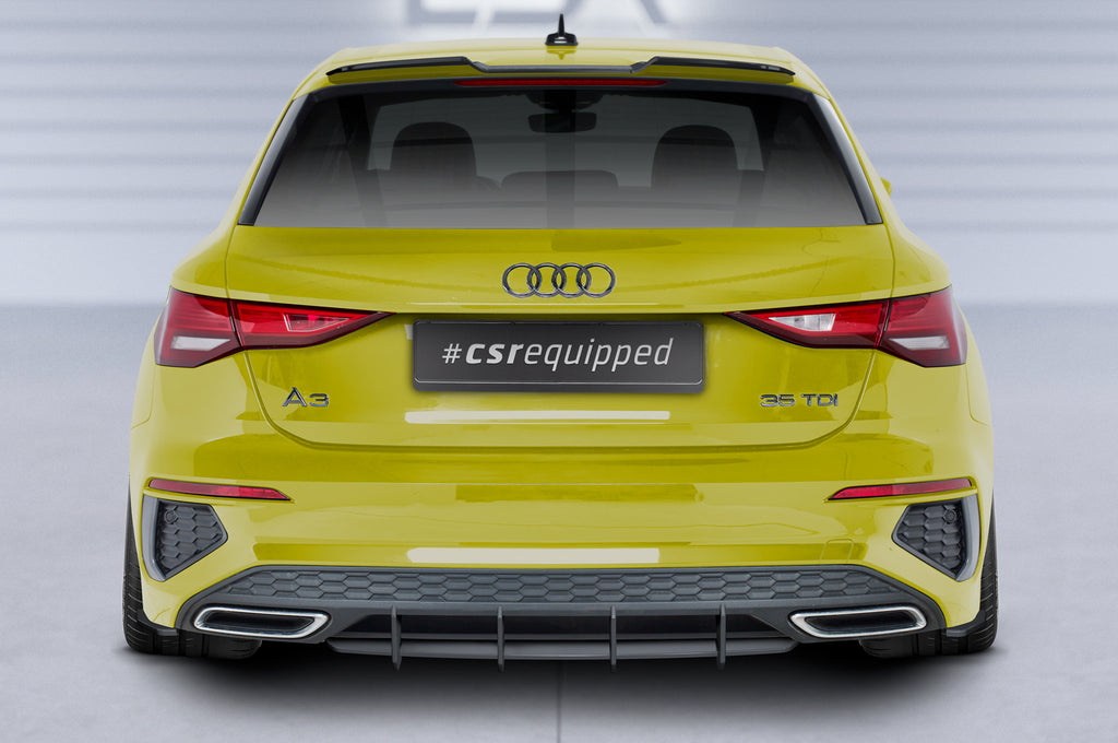 CSR Racing Diffusor | Heckansatz für Audi A3 8Y S-Line HA383