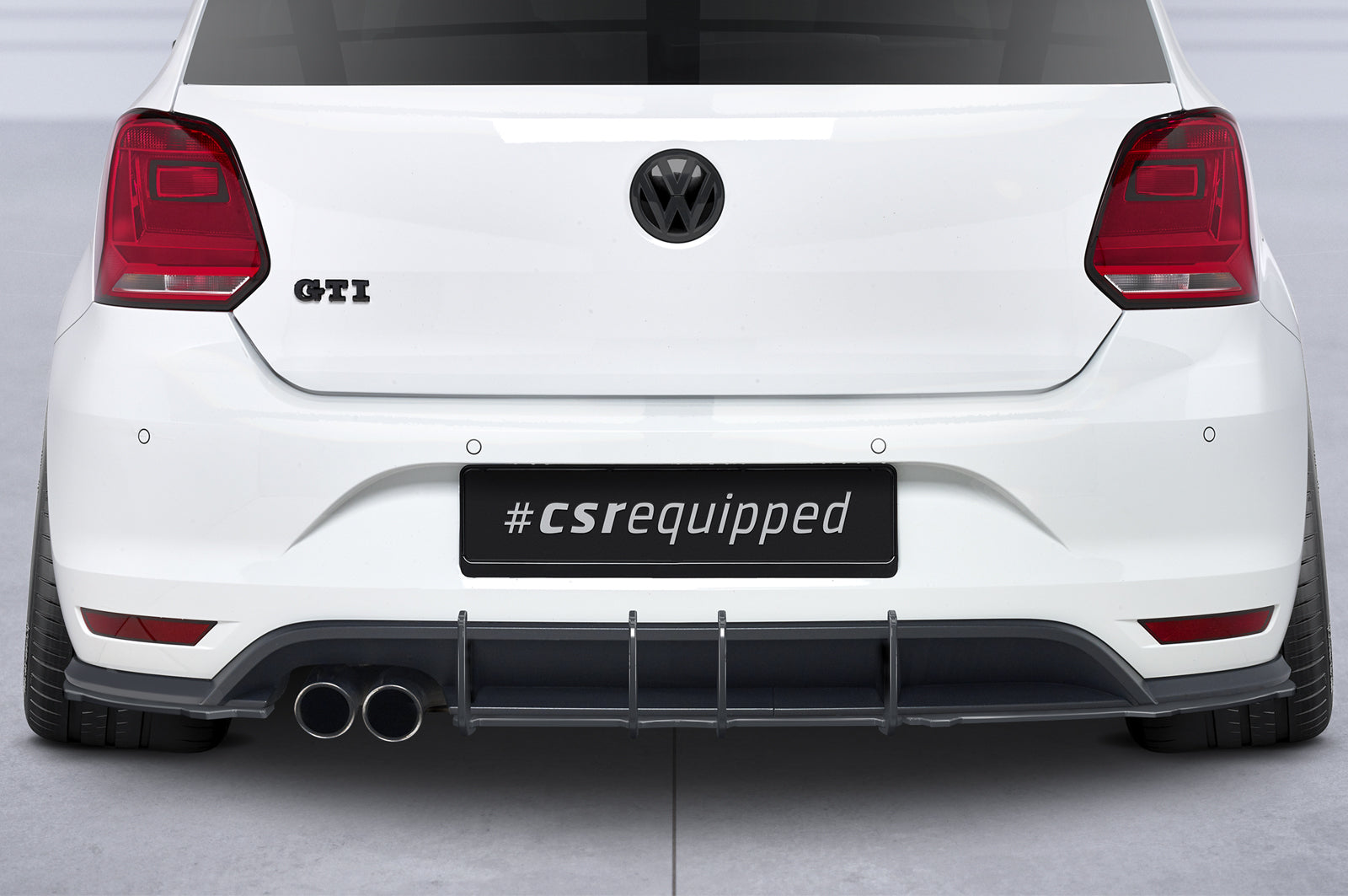 CSR Racing Diffusor | Heckansatz für VW Polo 5 (Typ 6R/6C) GTI HA405