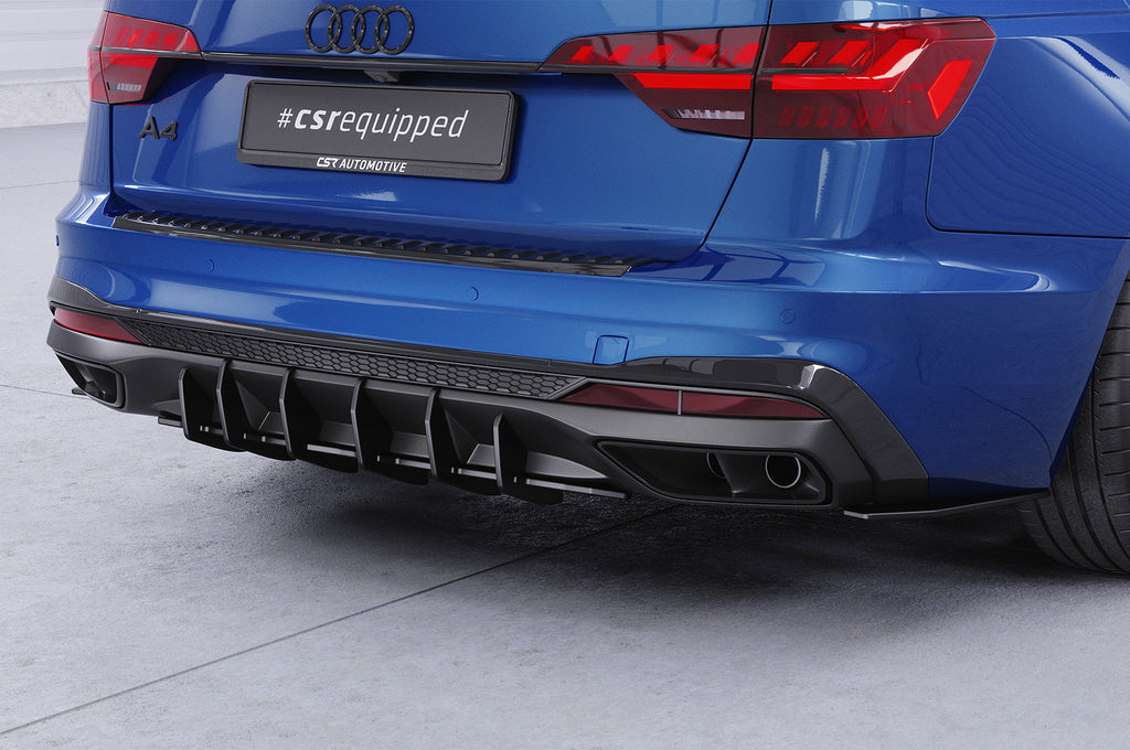 CSR Racing Diffusor | Heckansatz für Audi A4 B9 (Typ 8W) Avant S-Line HA407