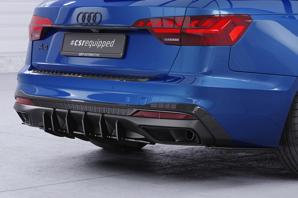 CSR Racing Diffusor | Heckansatz für Audi A4 B9 (Typ 8W) Avant S-Line HA407