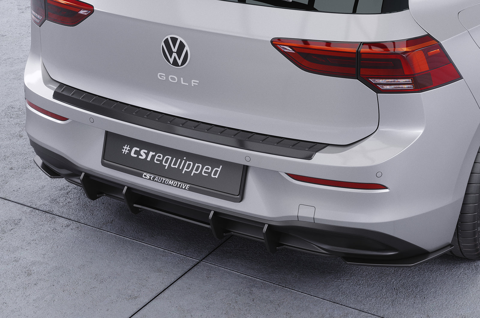 CSR Racing Diffusor | Heckansatz für VW Golf 8 (Typ CD) Life HA410