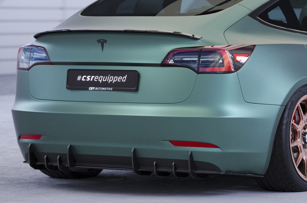 CSR Racing Diffusor | Heckansatz für Tesla Model 3 HA412