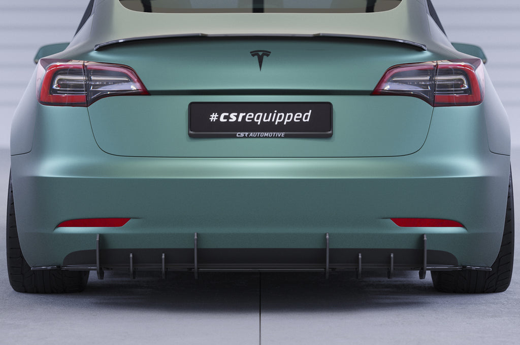 CSR Racing Diffusor | Heckansatz für Tesla Model 3 HA412