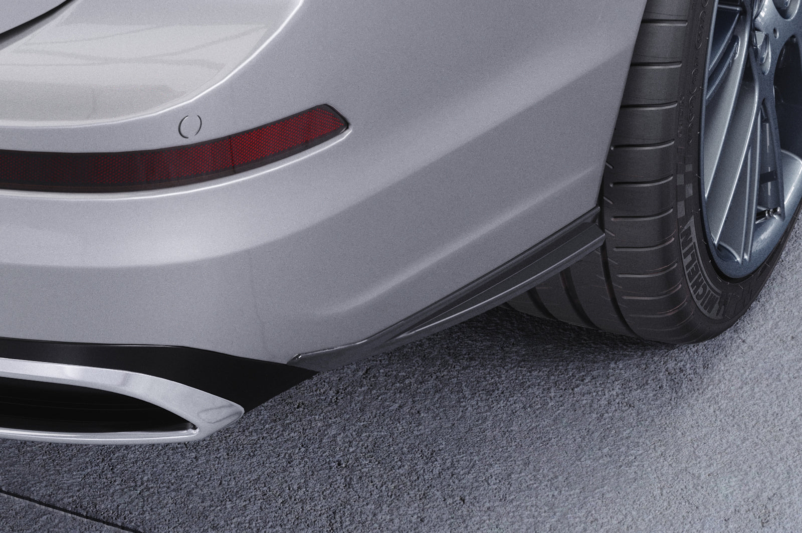 CSR Diffusor | Heckansatz mit ABE für VW Golf 8 (Typ CD) HA414