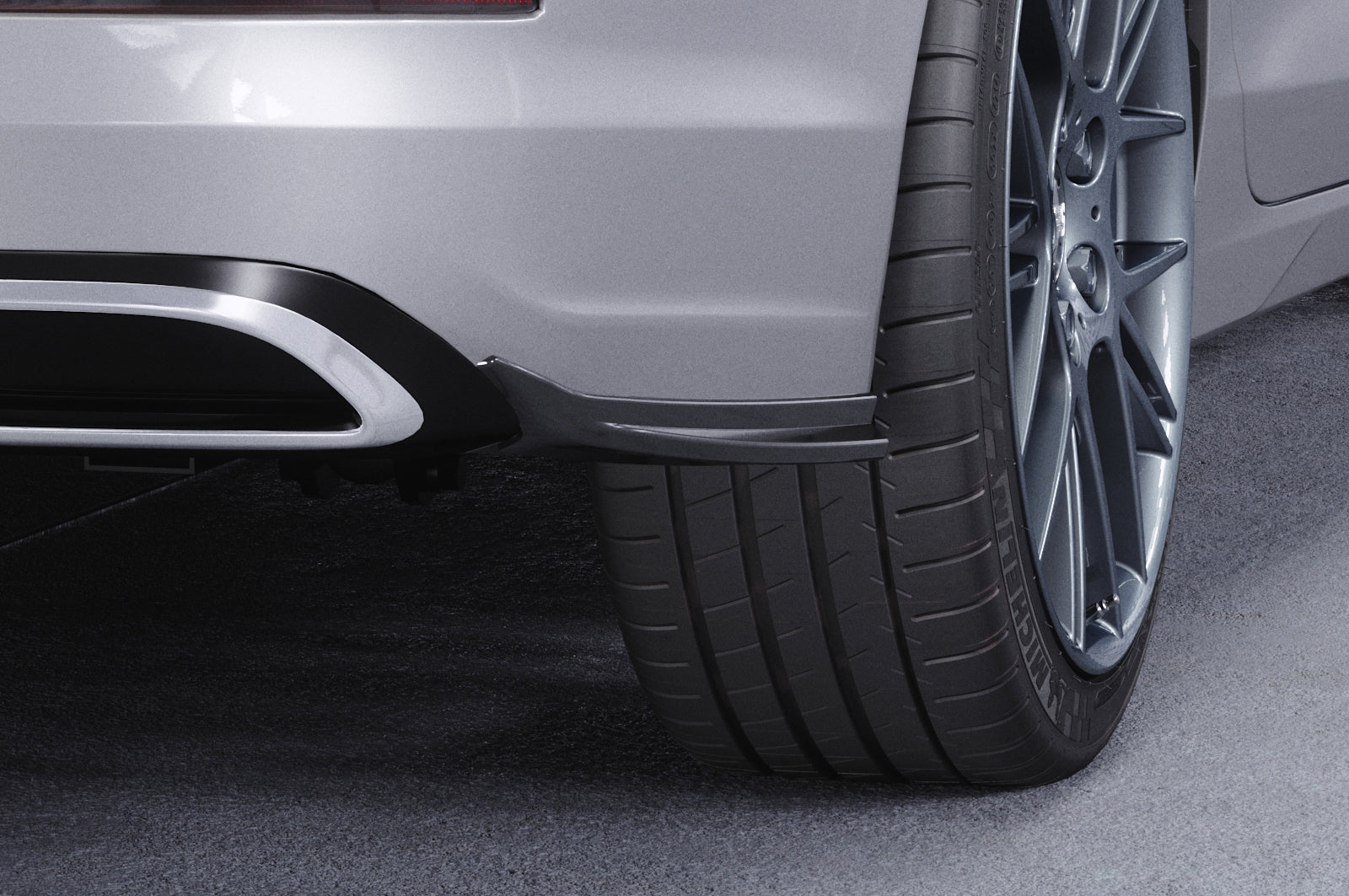 CSR Diffusor | Heckansatz mit ABE für VW Golf 8 (Typ CD) HA414