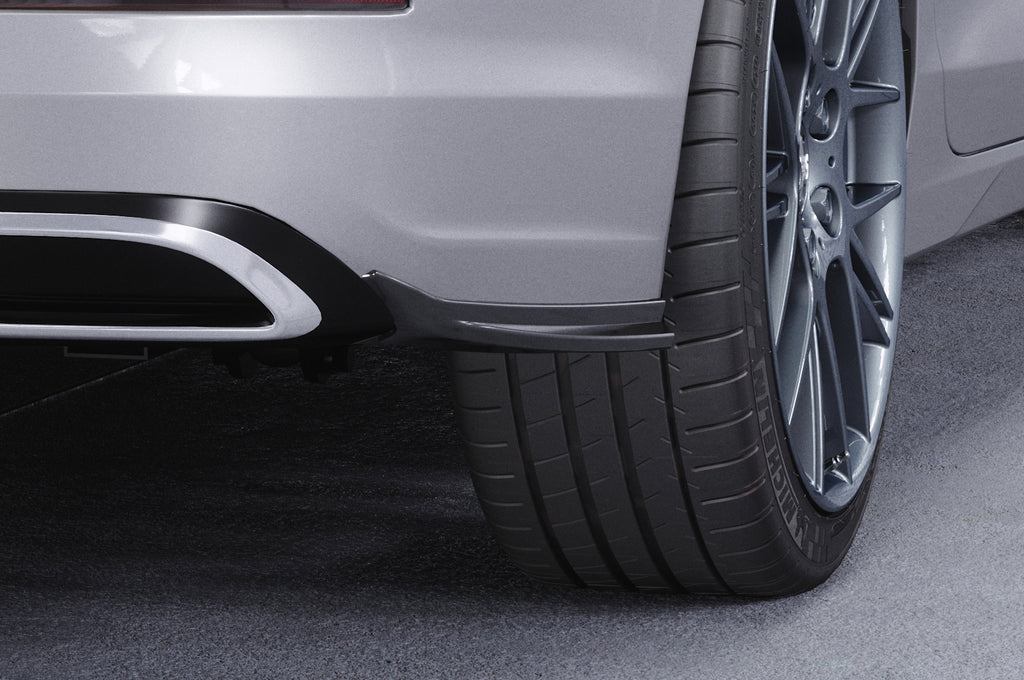 CSR Diffusor | Heckansatz mit ABE für VW Golf 8 (Typ CD) HA414-L Unlackiert roh (Lackierung erforderlich)