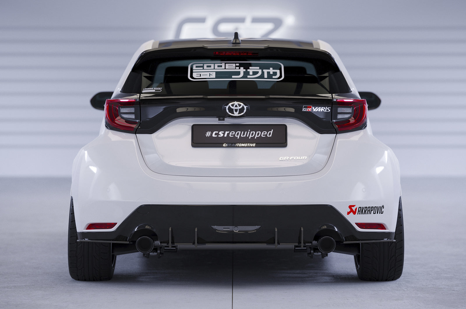 CSR Racing Diffusor | Heckansatz für Toyota GR Yaris (XP21) HA415