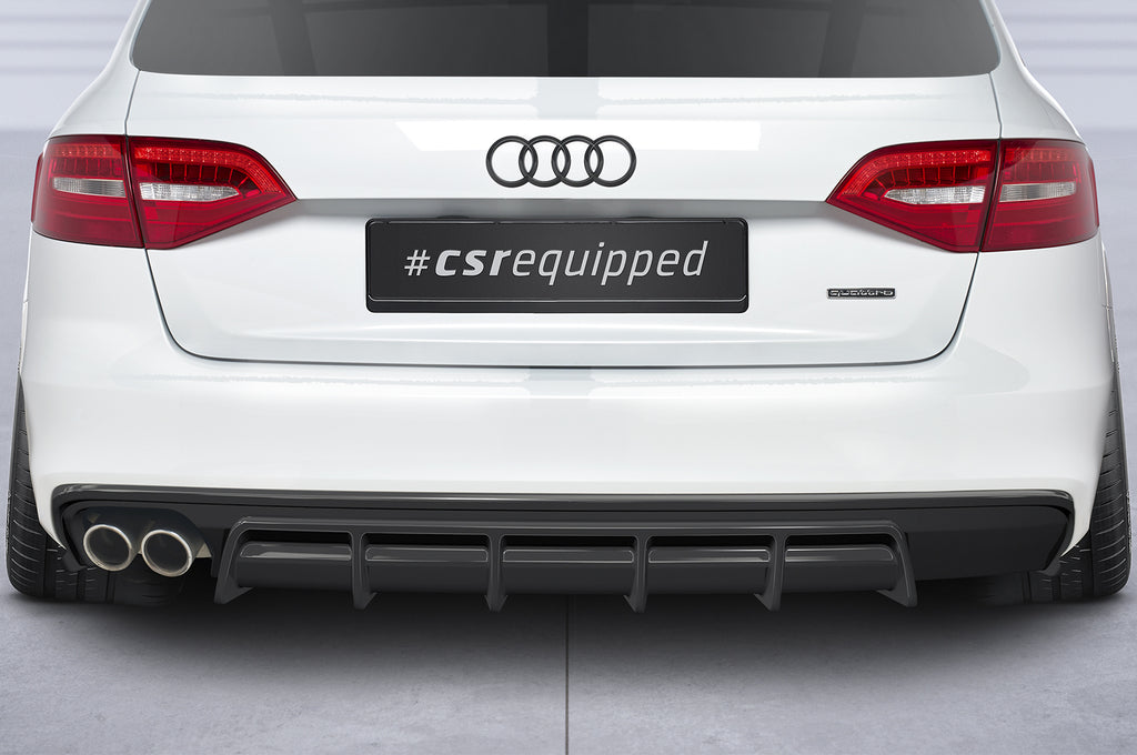 CSR Diffusor | Heckansatz mit ABE für Audi A4 B8 (Typ 8K) HA418