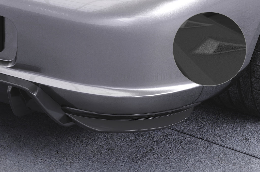 CSR Diffusor | Heckansatz mit ABE für Porsche Boxster 986 HA421-S Strukturiert schwarz matt (keine Lackierung erforderlich)