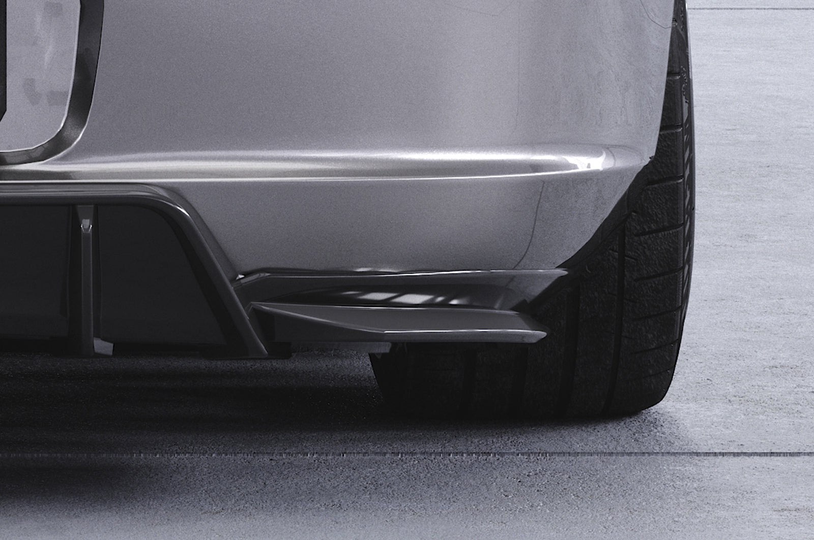 CSR Diffusor | Heckansatz mit ABE für Porsche Boxster 986 HA421-C Carbon Look Hochglanz (keine Lackierung erforderlich)