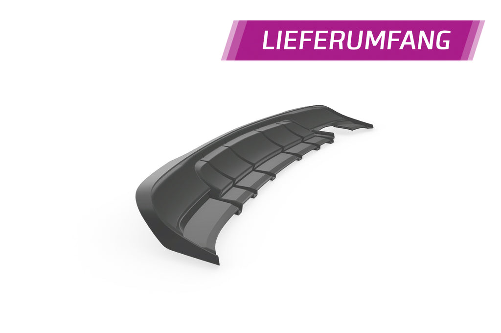 CSR Diffusor | Heckansatz mit ABE für Opel Astra J Sports Tourer HA423-G Glossy schwarz Hochglanz (keine Lackierung erforderlich)