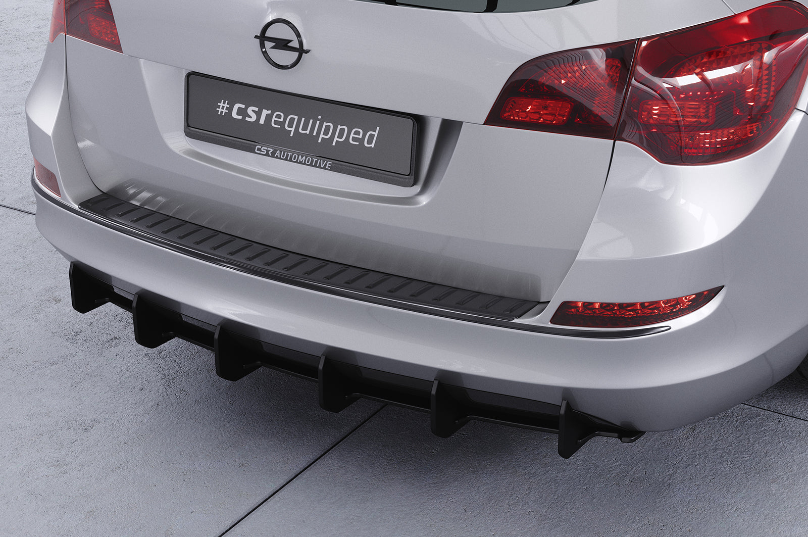 CSR Racing Diffusor | Heckansatz für Opel Astra J Sports Tourer HA425