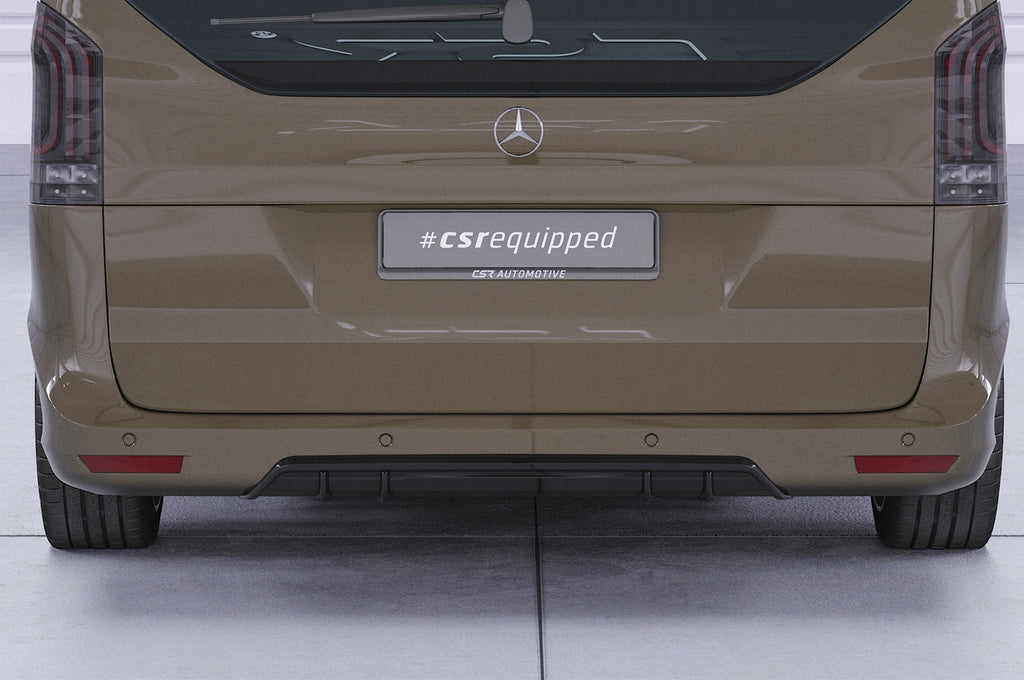 CSR Diffusor | Heckansatz mit ABE für Mercedes-Benz V-Klasse 447 HA426-L Unlackiert roh (Lackierung erforderlich)