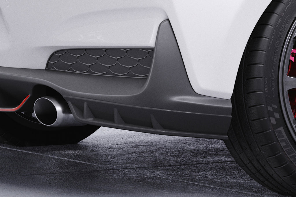 CSR Diffusor | Heckansatz mit ABE für Hyundai I30 (PD) N HA429-C Carbon Look Hochglanz (keine Lackierung erforderlich)