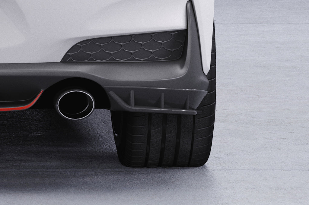CSR Diffusor | Heckansatz mit ABE für Hyundai I30 (PD) N HA429-C Carbon Look Hochglanz (keine Lackierung erforderlich)