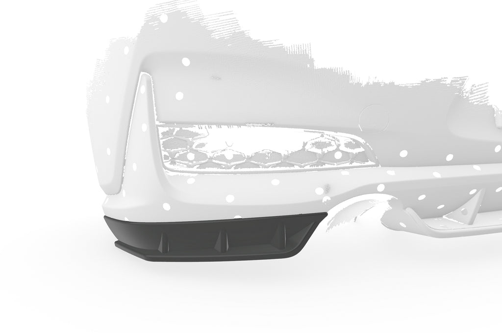 CSR Diffusor | Heckansatz mit ABE für Hyundai I30 (PD) N HA429-C Carbon Look Hochglanz (keine Lackierung erforderlich)