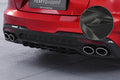CSR Diffusor | Heckansatz mit ABE für Kia Stinger GT HA430-C Carbon Look Hochglanz (keine Lackierung erforderlich)