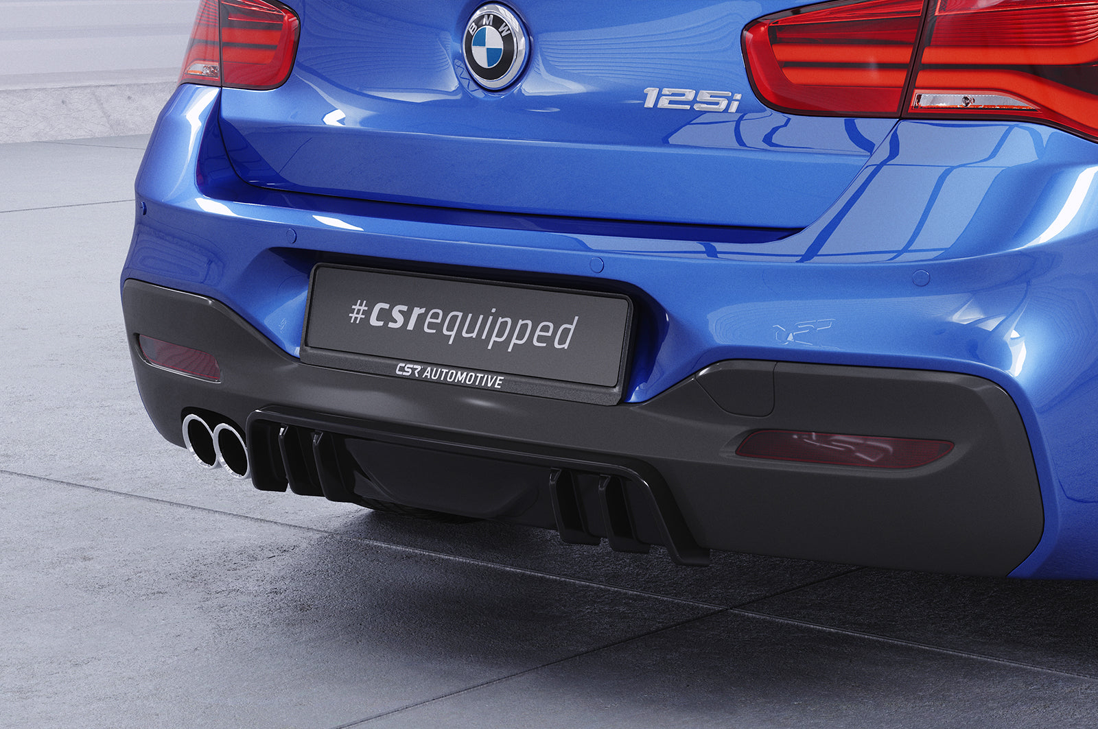CSR Diffusor | Heckansatz mit ABE für BMW 1er F20 / F21 M-Paket HA432