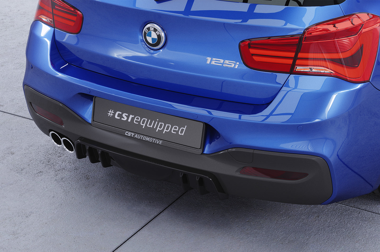 CSR Diffusor | Heckansatz mit ABE für BMW 1er F20 / F21 M-Paket HA432