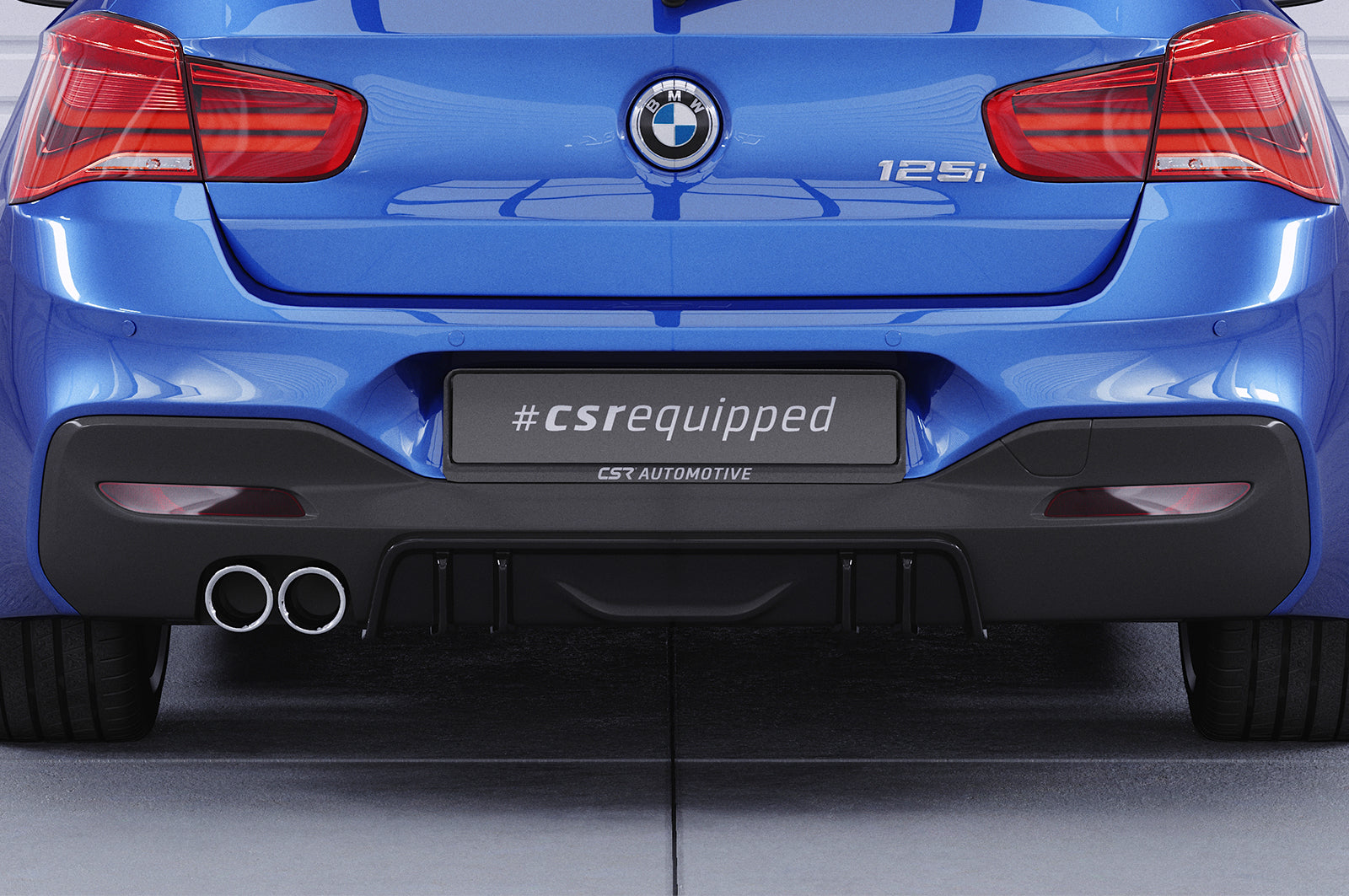 CSR Diffusor | Heckansatz mit ABE für BMW 1er F20 / F21 M-Paket HA432