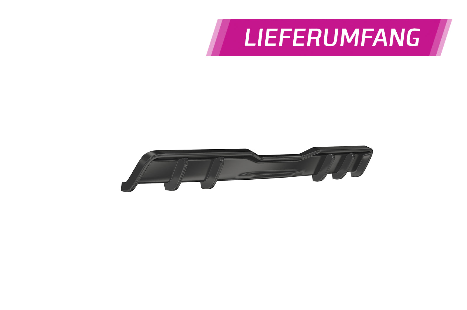 CSR Diffusor | Heckansatz mit ABE für BMW 1er F20 / F21 HA433-L Unlackiert roh (Lackierung erforderlich)