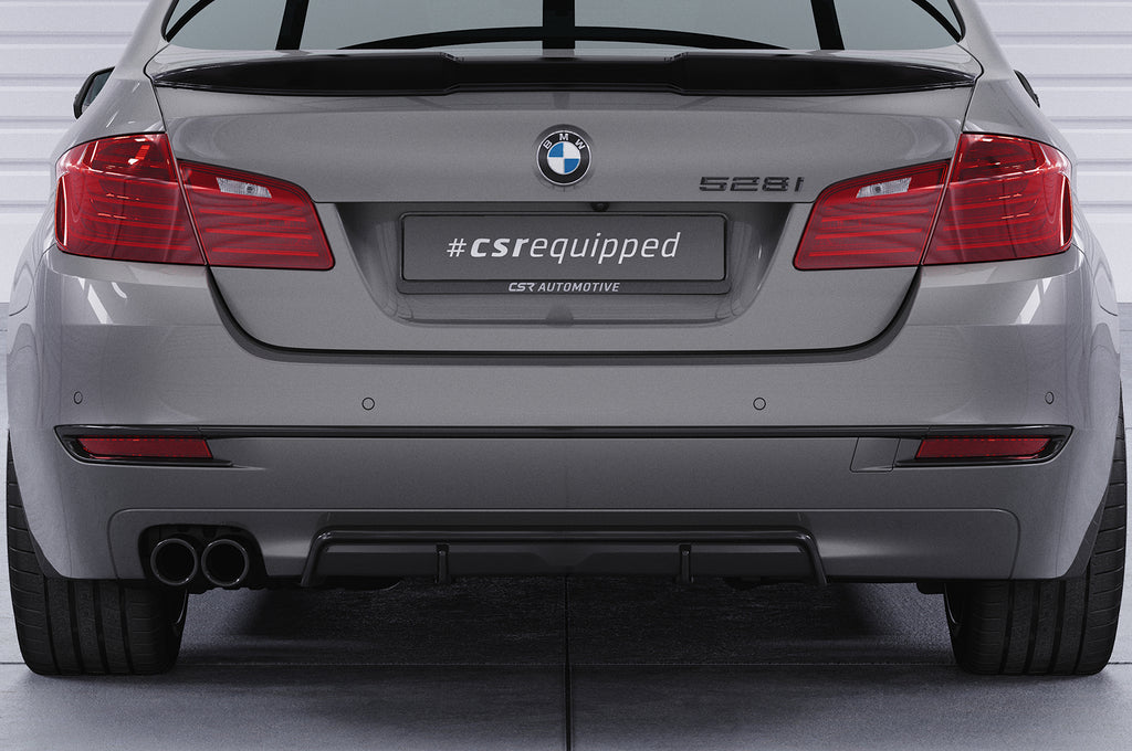 CSR Diffusor | Heckansatz mit ABE für BMW 5er F11 HA436-L Unlackiert roh (Lackierung erforderlich)