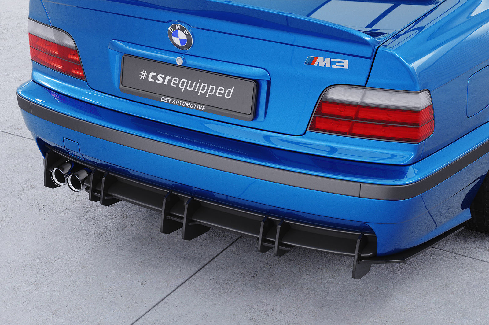 CSR Racing Diffusor | Heckansatz für BMW 3er E36 M-Paket HA438
