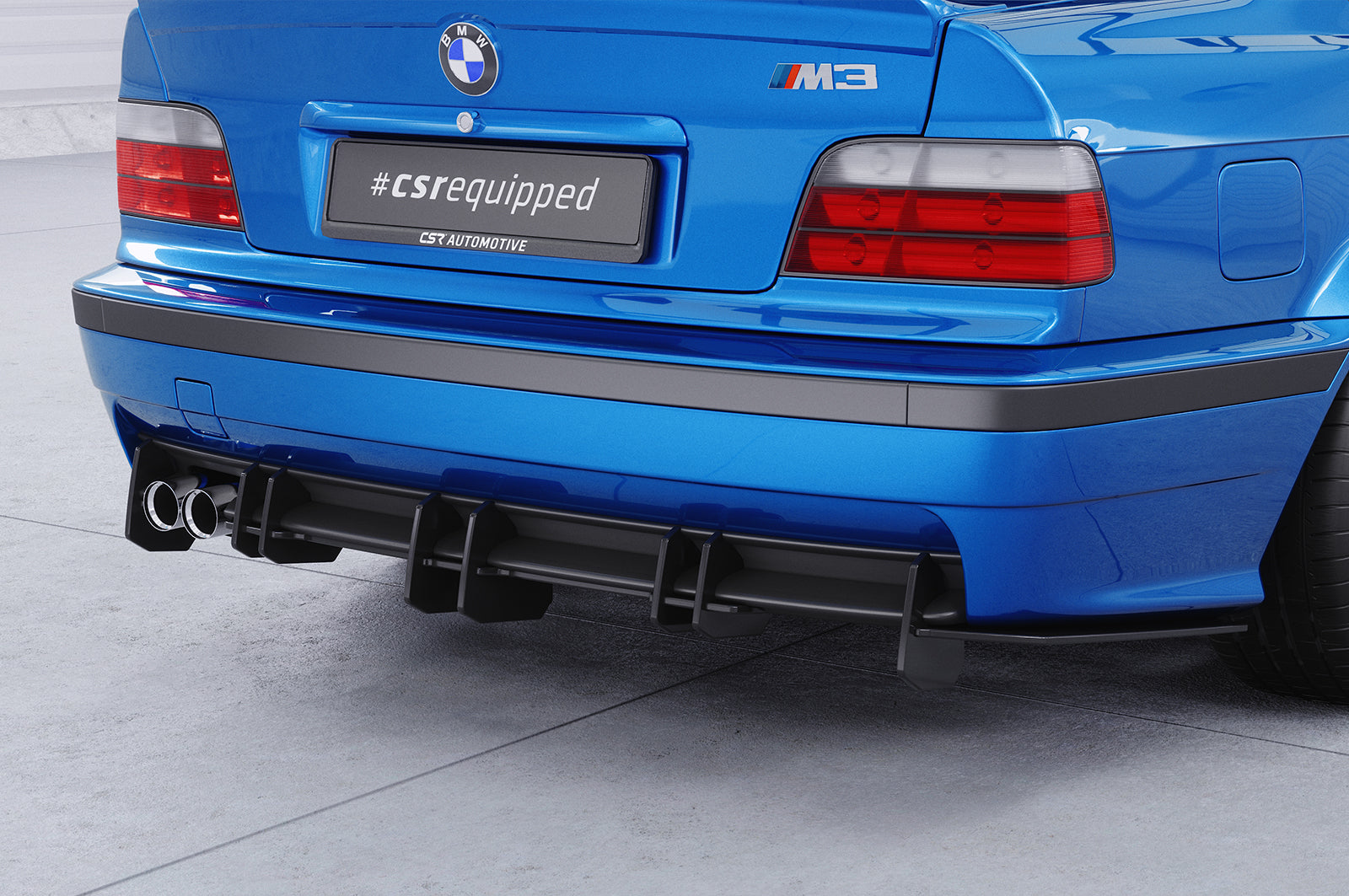 CSR Racing Diffusor | Heckansatz für BMW 3er E36 M-Paket HA438