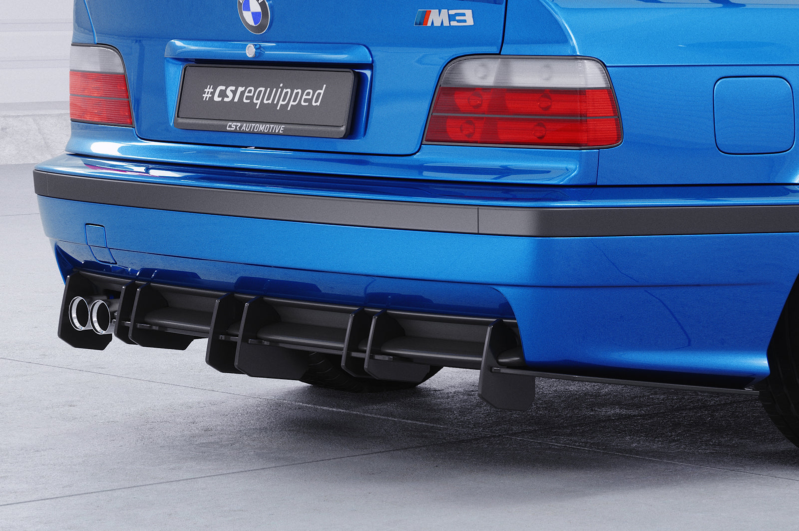 CSR Racing Diffusor | Heckansatz für BMW 3er E36 M-Paket HA438