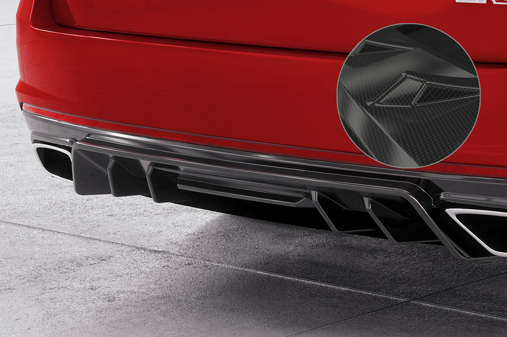 CSR Diffusor | Heckansatz mit ABE für Skoda Octavia 3 Typ 5E RS HA439-C Carbon Look Hochglanz (keine Lackierung erforderlich)
