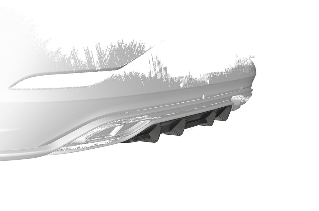 CSR Diffusor | Heckansatz mit ABE für VW Polo 6 2G (Typ AW) R-Line HA440