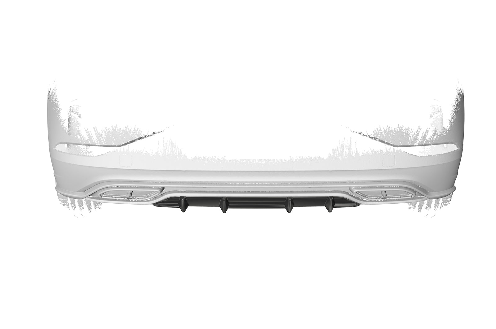CSR Diffusor | Heckansatz mit ABE für VW Polo 6 2G (Typ AW) R-Line HA440