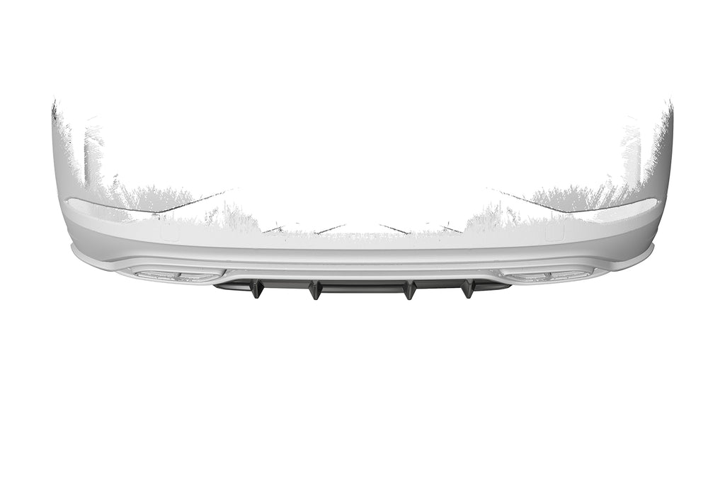 CSR Diffusor | Heckansatz mit ABE für VW Polo 6 2G (Typ AW) R-Line HA440