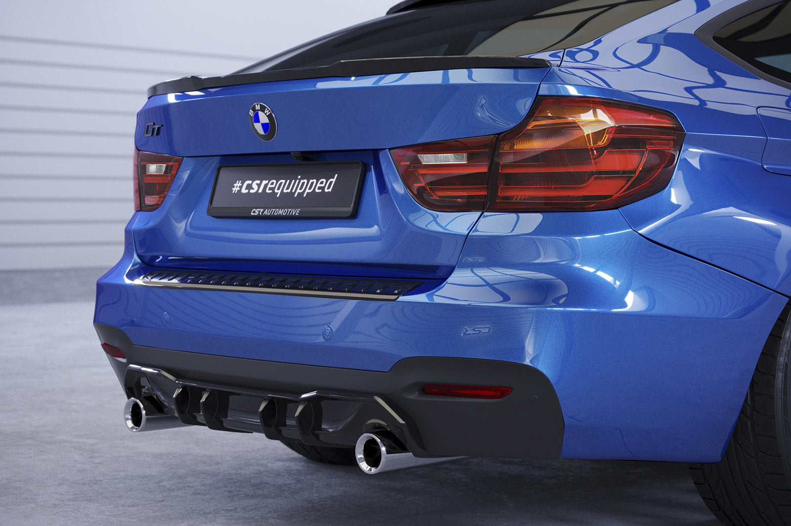 CSR Diffusor | Heckansatz mit ABE für BMW 3er F34 HA444