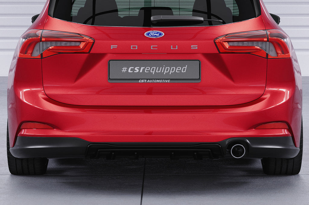 CSR Diffusor | Heckansatz mit ABE für Ford Focus MK4 Turnier HA450-L Unlackiert roh (Lackierung erforderlich)