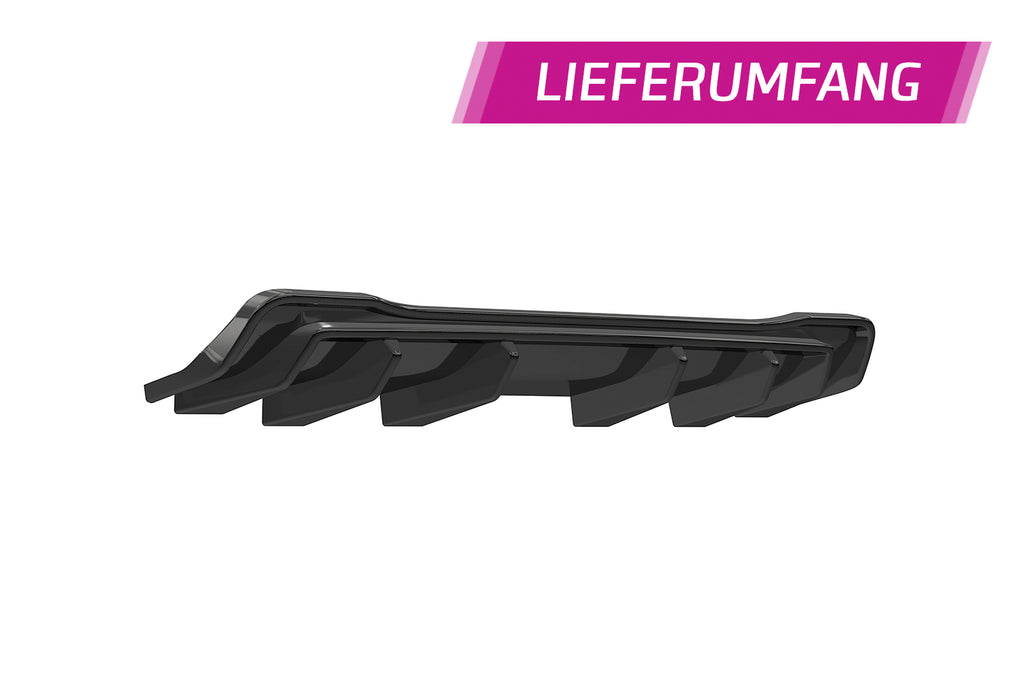 CSR Diffusor | Heckansatz mit ABE für Ford Focus MK4 Turnier HA450-L Unlackiert roh (Lackierung erforderlich)