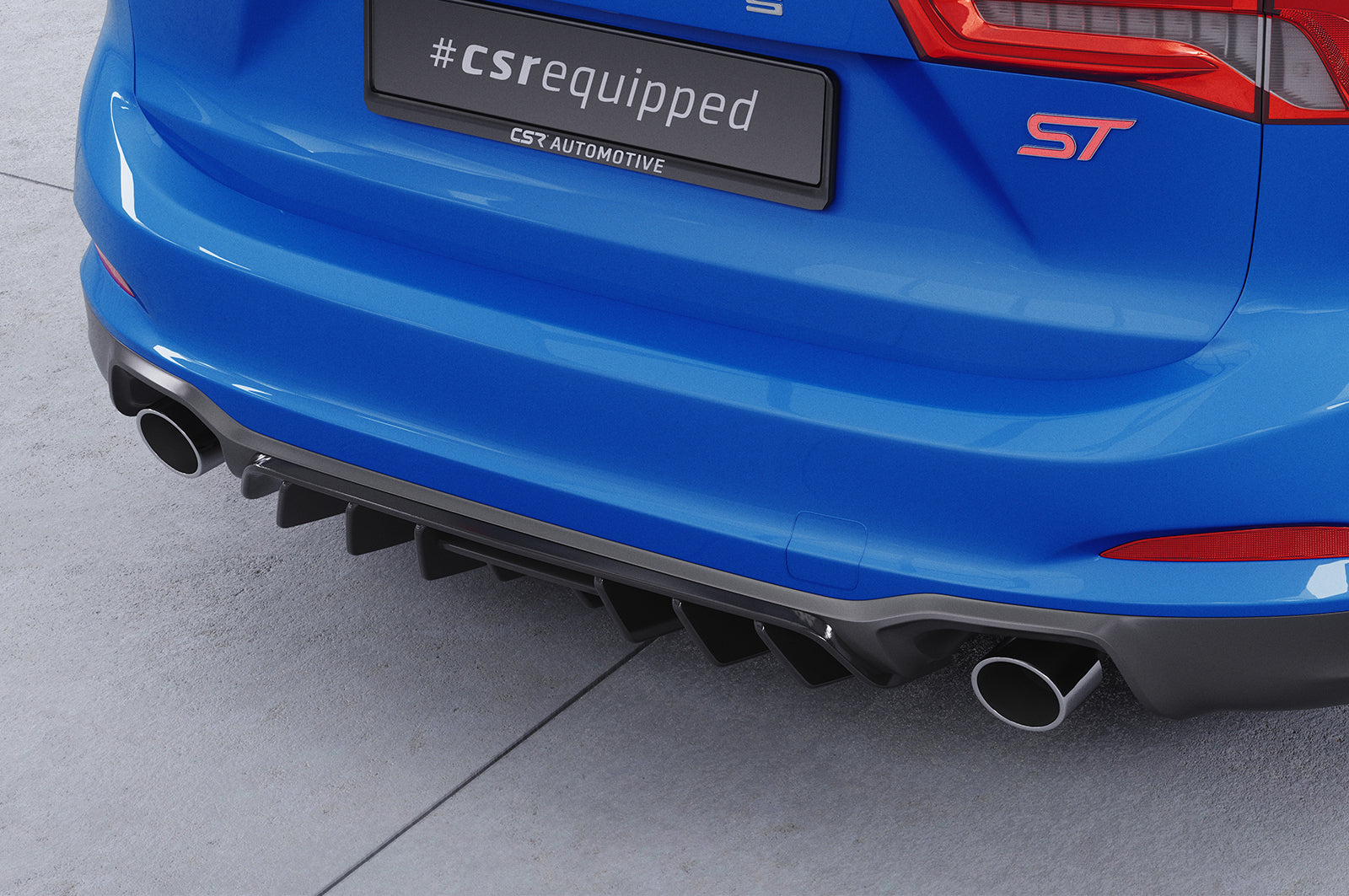 CSR Diffusor | Heckansatz mit ABE für Ford Focus MK4 Turnier HA451