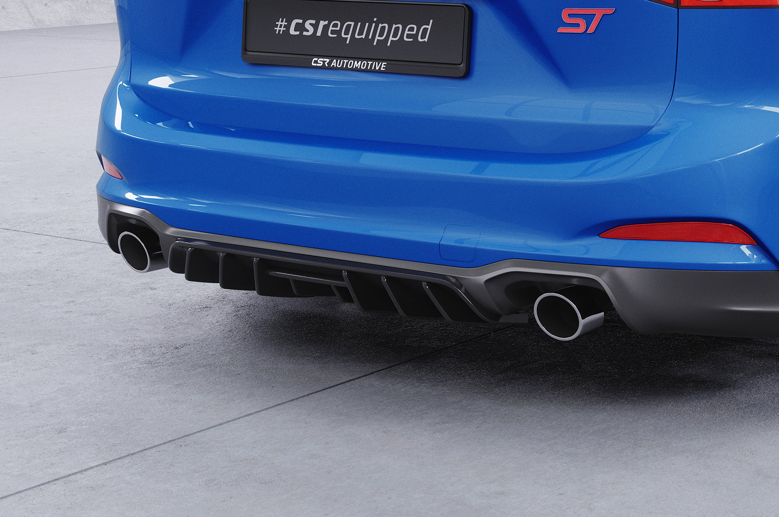 CSR Diffusor | Heckansatz mit ABE für Ford Focus MK4 Turnier HA451