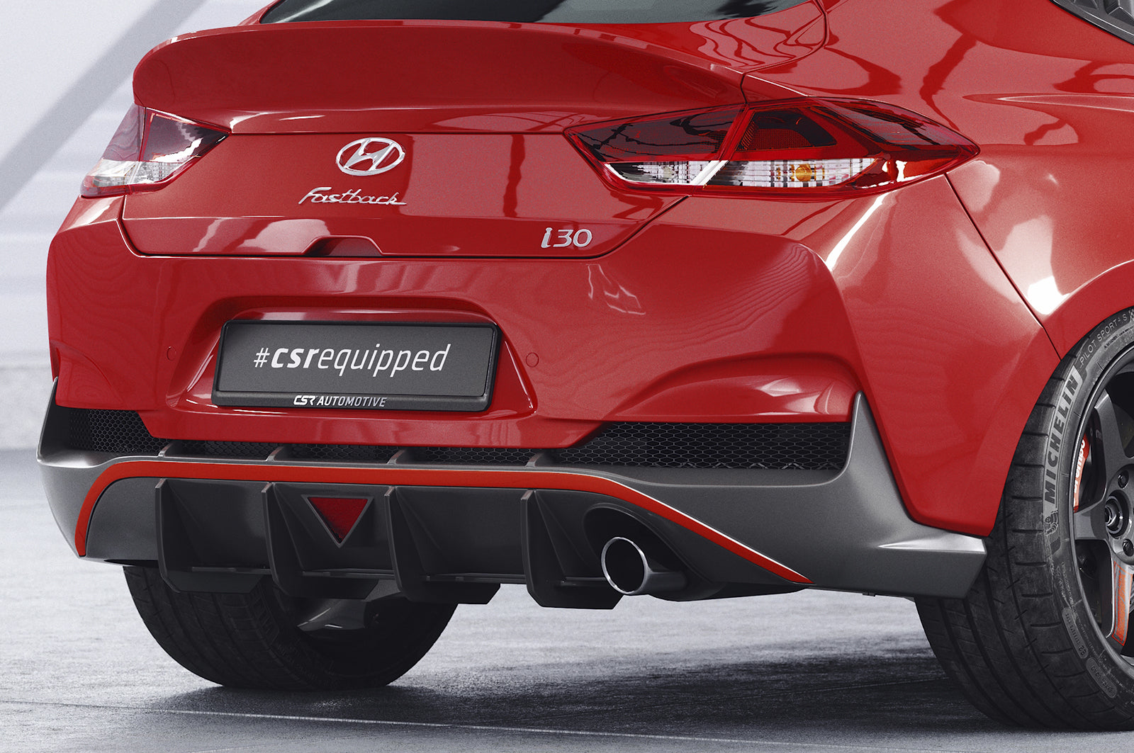CSR Racing Diffusor | Heckansatz für Hyundai I30 (PD) Fastback N HA452